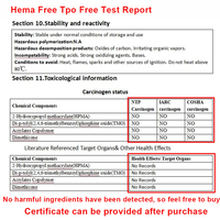 AS 15 ml TPO Sans Gel Couleur Fabricant Marque Privée Naturel HEMA Sans Kit de Vernis Gel Créez Votre Propre Marque