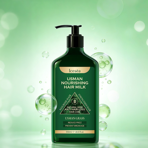 Acondicionador Capilar Usman Grass 550ml, Anti-Frizz, Anti-Rotura, Suavizante, Leche Capilar OEM - Product Image 2
