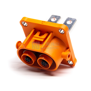 HVSL1000022A1H8 HVSL Đầu Nối Amphenol EV Ổ Cắm Gắn Hộp Màu Cam 250A Cao Áp 10Mm HVIL 2 Cực - Product Image 1