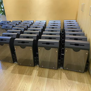 أرجل طاولة فاخرة قابلة للطي من الفولاذ المقاوم للصدأ والألومنيوم بألوان مخصصة وشهادة ISO9001 للمكاتب - Product Image 2