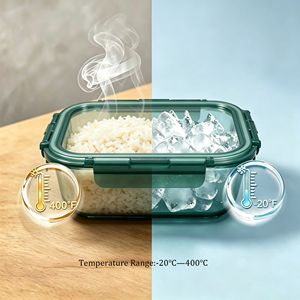 Nouvelle conception de <span class=keywords><strong>boîte</strong></span> <span class=keywords><strong>à</strong></span> <span class=keywords><strong>lunch</strong></span> en verre rectangulaire, ensemble de boîtes <span class=keywords><strong>à</strong></span> <span class=keywords><strong>lunch</strong></span>, <span class=keywords><strong>boîte</strong></span> <span class=keywords><strong>à</strong></span> <span class=keywords><strong>lunch</strong></span> avec cadeau pour femmes - Product Image 2