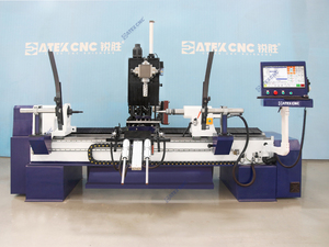 Giá Tốt Nhất Nhà Máy Bán Hàng Trực Tiếp Năm Trục <span class=keywords><strong>CNC</strong></span> Máy Tiện Gỗ Năm Trục Rtcp Đa-Chức Năng Cho Ăn Tự Động Gỗ <span class=keywords><strong>CNC</strong></span> Máy Tiện Máy - Product Image 2