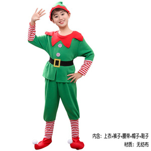 Costumi di Babbo Natale per bambini uomini e donne che eseguono abiti genitore-bambino abiti da Babbo Natale - Product Image 6