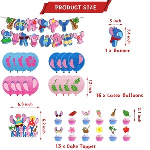 <span class=keywords><strong>Décoration</strong></span> de fête d'<span class=keywords><strong>anniversaire</strong></span> sur le thème de la série animée Experiment 626 Baby Monster pour enfants, garçons et filles, fournitures pour le 1er <span class=keywords><strong>anniversaire</strong></span>, ballons <span class=keywords><strong>jungle</strong></span> - Product Image 3