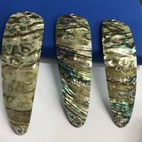 Usine 100mm naturel ormeau coquille vadrouille leurre de pêche avec oeillets pour la pêche