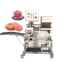 Machine à former des nuggets de viande de forme personnalisable, machine automatique à faire des galettes de poulet avec différents moules