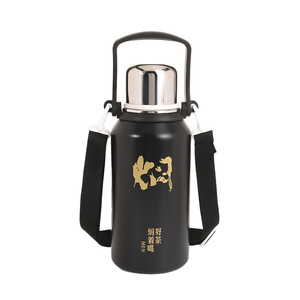 316 Stainless Steel Insulated Thermos 1200Ml Portable Outdoor <b>Kettle</b> With Strap <b>Camping</b> Hiking Use - Product Image 4