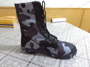LXG, botas de caza de campo ocultas fáciles de camuflaje azul completo suela de goma ondulada precio barato botas de combate Altama HSM268 - Product Image 3