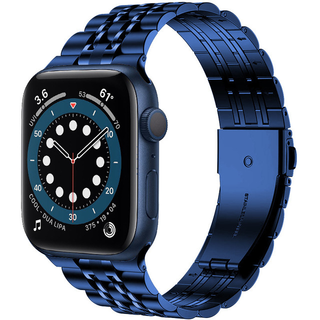 Luxury Smart Watch Bands Accessories Metal Alloy Watch Strap for Apple IWatch Band