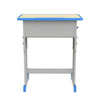 Meubles d'école modernes personnalisés pour enfants, ensemble bureau et chaise individuels pour une seule personne, pour une utilisation en classe