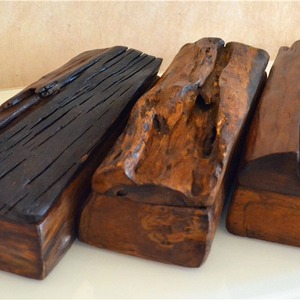 Boîte à baguettes en bois massif faite à la main, style d'Asie du Sud-Est, boîte de rangement de bureau rectangulaire, ornement, récipient alimentaire - Product Image 2