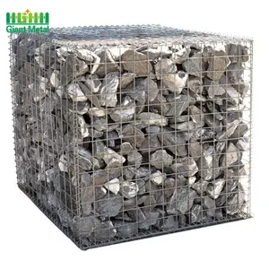 High quality hot dipped galvanized wire mesh gabion basket gabion box for sale