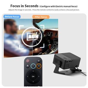 El Mejor Proyector HD LED, Proyector de Video HD, Proyector 1080p, Cine en Casa, Proyector Inteligente Android 13 4K AUN A32 Pro - Product Image 4