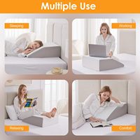 Oreiller repose-pieds d'usine OEM design ergonomique en mousse à mémoire de forme pour soulager les maux de dos travail sommeil