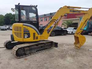 Mini Excavadora Usada de 5.5 Toneladas, Excavadora de Cadenas Komatsu PC55 en Venta, Excavadora de Segunda Mano KOMATSU PC55, Excavadora PC55MR - Product Image 4