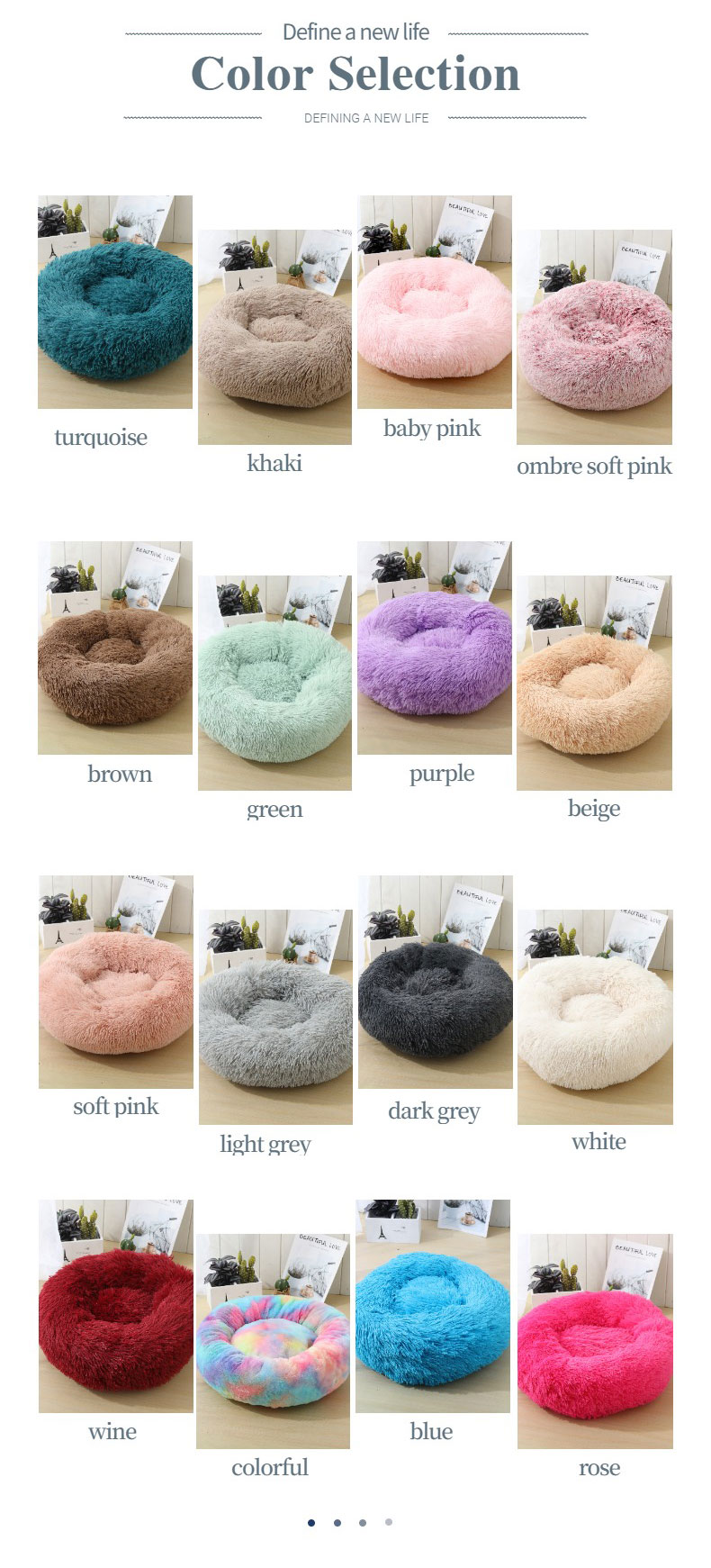 Top Sale Luxury Pet Mat Multi Colors Plush Pet Beds For Cat And Dog