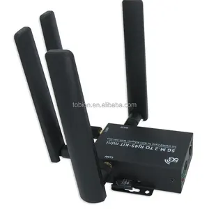 5G Sim Router Signaalontvanger/Industriële Router Naar Gigabit Ethernet Rj45 Voor Quectel 5G M.2 RM500Q-GL Module 5Gwwan