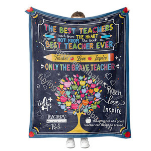 Manta de Regalo para <span class=keywords><strong>el</strong></span> Día <span class=keywords><strong>del</strong></span> Maestro, Graduación, Jubilación, 50x60 pulgadas, 130*150 cm - Product Image 2