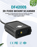 Lecteur de codes-barres 1D à fixation fixe DF4200S, capteur CMOS, USB/TTL/RS232 pour systèmes de kiosque en libre-service
