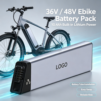 Batterie de vélo électrique au lithium 36V 10.4Ah série Parrot, batterie amovible de remplacement pour VTT électrique, IP65 UN38.3, fabrication OEM