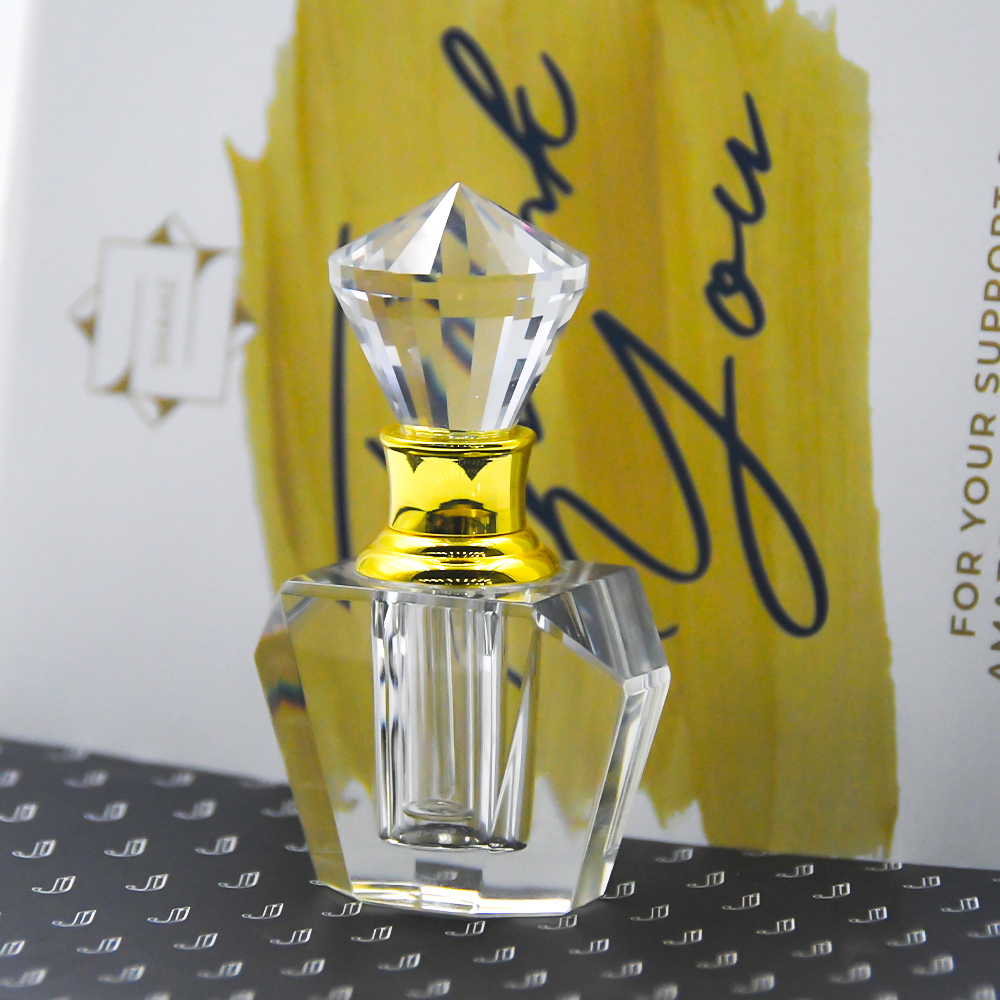 attar crystal 3 ml bottle globe shape