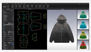 مخصص خمر فضفاضة المتضخم في جميع أنحاء الرقمية الرجال - Product Image 6