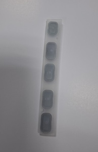 แผ่นปุ่มกดยางอีลาสโตเมอร์แบบนุ่มแผ่นปุ่มกดควบคุมคีย์บอร์ดซิลิโคน - Product Image 2