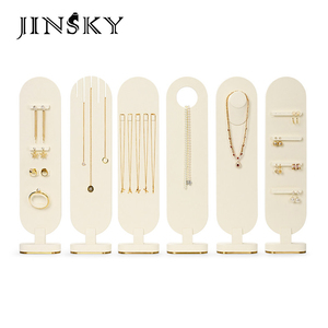 Light Luxury Jewelry Display Stand Window Showcase Fixture Magnetic <b>Ring</b> Earring <b>Necklace</b> Jewelry Display Props - Product Image 1