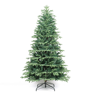 Alberi di Natale Bianchi in PET di Alta Qualità, <span class=keywords><strong>Tipo</strong></span> <span class=keywords><strong>Pino</strong></span> Fiorito con Effetto Neve, per Decorazioni Domestiche - Product Image 4