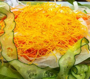 Portable DX-70 Multi <b>Vegetable</b> Long Strips <b>Cutter</b> Multi Julienne Ginger Lotus Root and Carrot Slicer and Shred Machine - Product Image 5