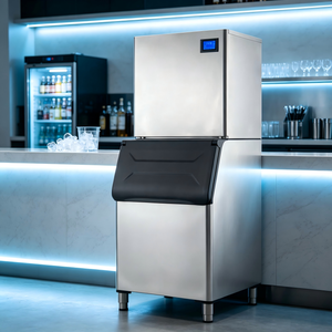 Floor Standing Automatic Commercial <b>Ice</b> Maker Digital Display <b>Ice</b> Making Equipment for Bar - Product Image 1