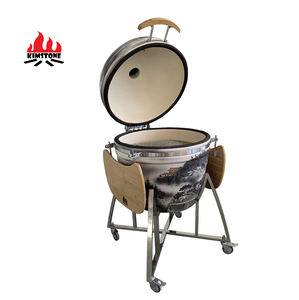 Parrilla Kimstone <span class=keywords><strong>Kamado</strong></span> de 26 pulgadas, parrilla Keramik Parrilla <span class=keywords><strong>Asador</strong></span>, parrilla de barbacoa <span class=keywords><strong>Kamado</strong></span> pintada personalizada, cocina al aire libre - Product Image 4