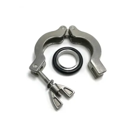 KF10 KF16 KF25 KF40 KF50, rubber gasket bracket Aluminum alloy vacuum tube clamp, vacuum bellows clamp