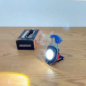Đèn pin mini <span class=keywords><strong>LED</strong></span> đa năng, sạc lại được, tích hợp bật lửa thuốc lá, móc khóa ngoài trời, dùng cho sửa chữa ô tô - Product Image 5