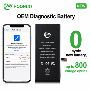 <span class=keywords><strong>Batterie</strong></span> de téléphone HQQNUO très vendue, <span class=keywords><strong>batterie</strong></span> lithium-ion pour <span class=keywords><strong>iPhone</strong></span>, <span class=keywords><strong>batterie</strong></span> de remplacement pour <span class=keywords><strong>iPhone</strong></span> <span class=keywords><strong>11</strong></span> 12 13 14 15 16 17Pro - Product Image 6