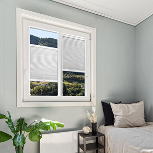 Tiras opacas <span class=keywords><strong>de</strong></span> aluminio <span class=keywords><strong>de</strong></span> alta calidad sin taladro, sin herramientas, 100% sombreado, persianas <span class=keywords><strong>de</strong></span> nido <span class=keywords><strong>de</strong></span> abeja para <span class=keywords><strong>Baño</strong></span> - Product Image 4
