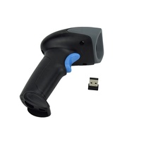 Lecteur de codes-barres 2D sans fil portable 2.4G 3 en 1, lecteur de codes QR mobile