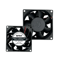 Ventilateur de refroidissement axial sans balais à 2 fils 7000 tr/min DC8038HBL avec roulement à billes 12V 24V 48V