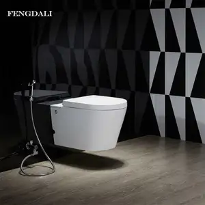 Toiletpot Sifonische Zonder Stortbak Matte Kleur Europese Muur Opgehangen Toiletten Voor Europa Te Koop Western Design Size