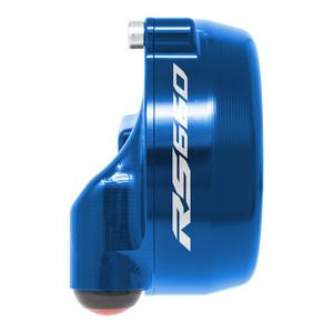 Copertura del comando dell'acceleratore con interruttore integrato nel manubrio per Aprilia RS 660 (Blu) - Product Image 5
