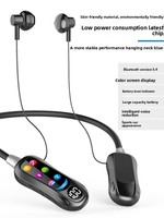 Moniteur intra-auriculaire karaoké pour écouteurs, étanche IPX4, avec conception sans fil 5.4 à tour de cou, son haute fidélité, pour le sport