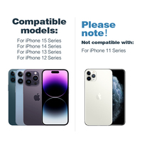 Dompet iPhone Alcantara dengan Tempat Kartu Magnetik Suede Mewah