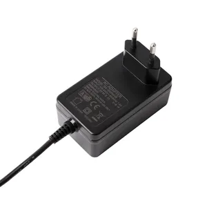 Adaptador de fuente de alimentación de 24W, 12 voltios y 2 amperios, adaptador de corriente a CA CC, salida 12 V 2a 2000ma para luz de anillo