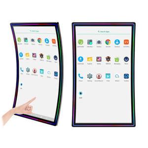 Nuevo diseño, máquina de pantalla táctil curva Digital de 32/43/55 pulgadas, brillo en forma de <span class=keywords><strong>C</strong></span> con interfaz <span class=keywords><strong>USB</strong></span> integrada - Product Image 5