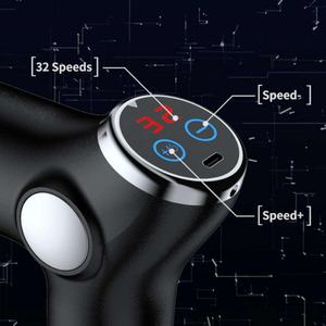 Pistolet de massage vibrant de poche, pistolet de massage musculaire à percussion portable, silencieux ou sonore, pour les douleurs corporelles - Product Image 5