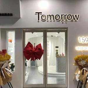 Tùy chỉnh chữ ký phông chữ ba chiều biển quảng cáo nền tường thép không gỉ trở lại nhân vật phát sáng Hộp đèn Acrylic - Product Image 4