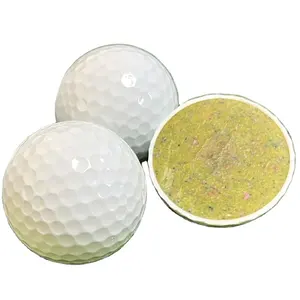 Pelota de golf profesional 2/3/4 capas Pelota de golf blanca personalizada en stock