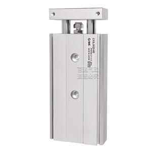 Raccords pneumatiques compacts à double cylindre SMC CXSJM6-10-20/30, état neuf, connexion filetée pour milieu de travail pneumatique, utilisés diversement - Product Image 1