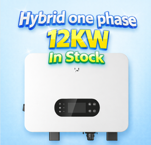 อินเวอร์เตอร์ไฮบริด Goodwe 12kw เฟสเดียว รุ่น GW12K-ES-C10 220V พร้อมแบตเตอรี่โซลาร์ 48v/51.2v มีสินค้าในสต็อก - Product Image 1