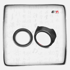Cubiertas de Ventilación Lateral de Fibra de Carbono Seca Premium, Tipo Adhesivo, LHD, para Toyota Yaris GR GXPA16 Gen 2 Facelift, Mejora Interior - Product Image 1
